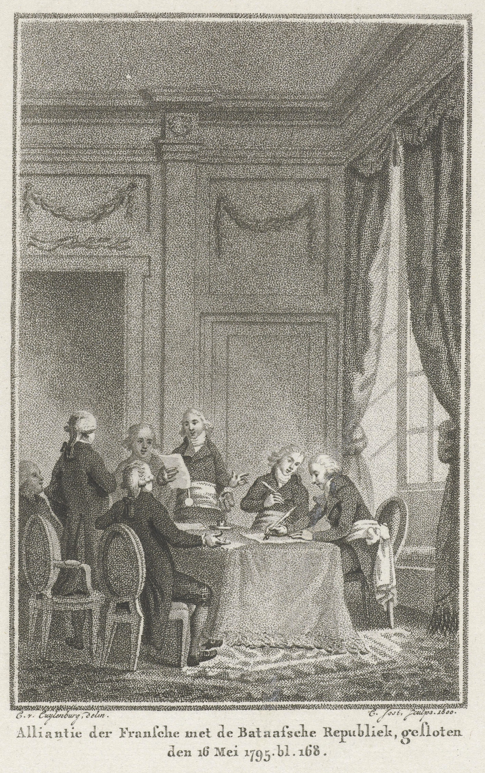 1795, 16 mai, Traité de La Haye